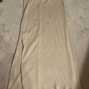 Old Navy Tan Maxi Pencil Skirt Resort Wear